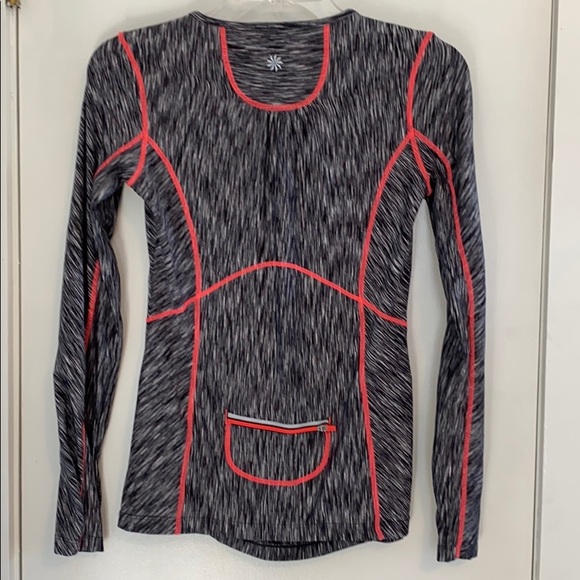 Athleta Pop Space Dye Long Sleeve Performance Top - Picture 8 of 12